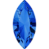 4231 Swarovski Crystal Sapphire Blue 6x3mm Navette Rhinestones 6 Dozen